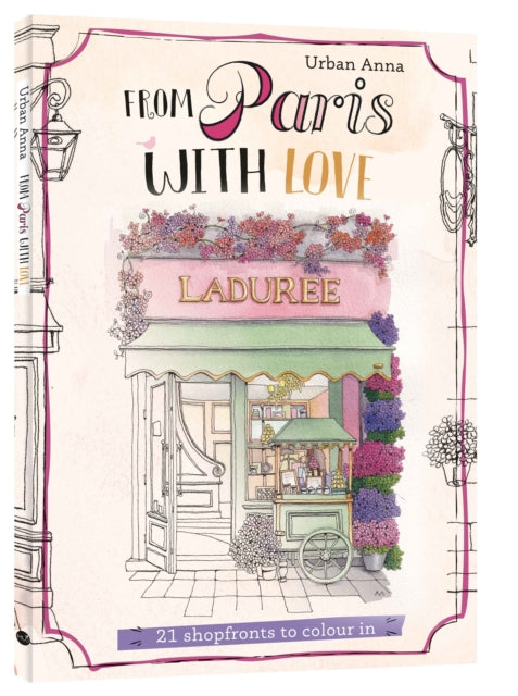 From Paris With Love : 21 new shopfronts to colour in